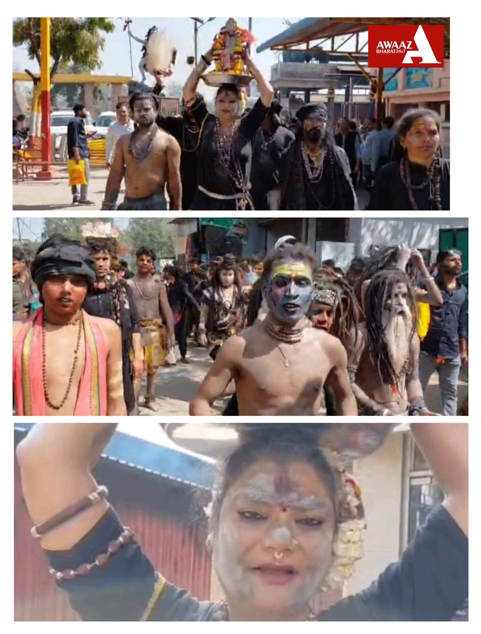 राख के रंग में रंगी आस्था: हरिद्वार में किन्नर अखाड़े की अनोखी मसान होली